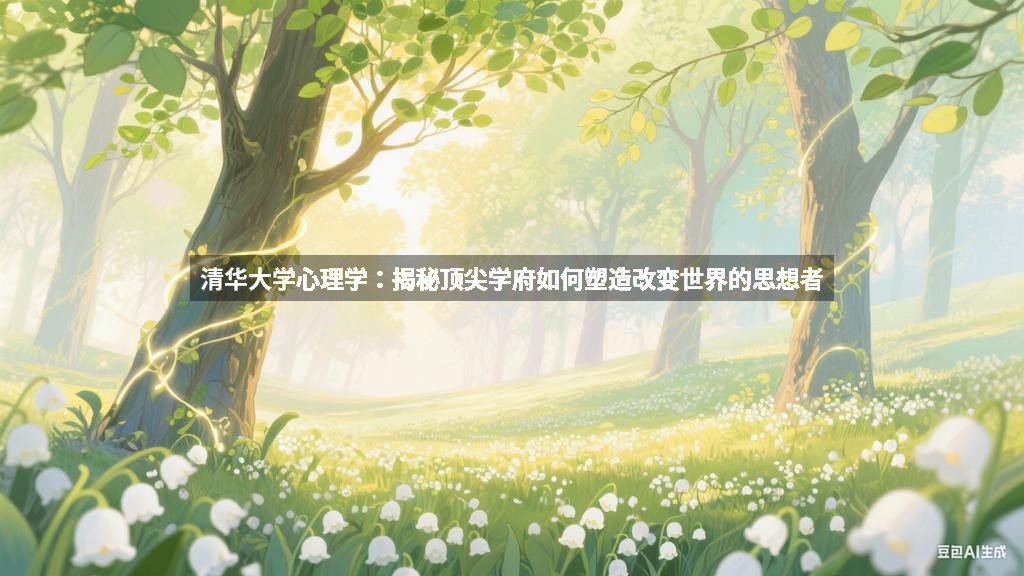 清华大学心理学：揭秘顶尖学府如何塑造改变世界的思想者