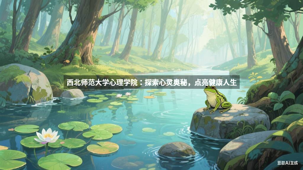 西北师范大学心理学院：探索心灵奥秘，点亮健康人生