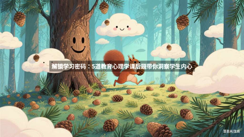 解锁学习密码：5道教育心理学课后题带你洞察学生内心