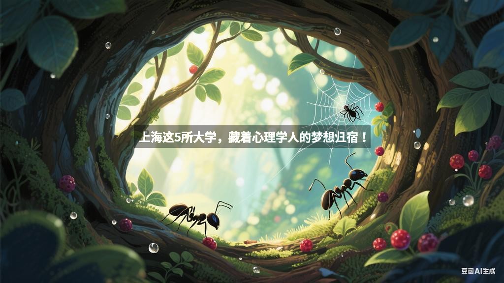 上海这5所大学，藏着心理学人的梦想归宿！