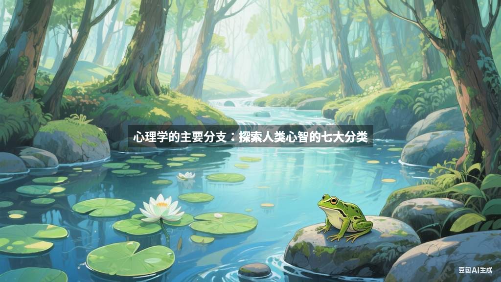 心理学的主要分支：探索人类心智的七大分类