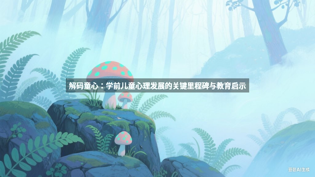 解码童心：学前儿童心理发展的关键里程碑与教育启示