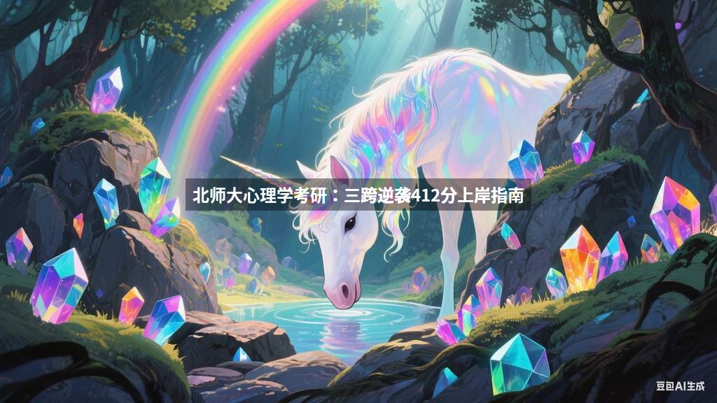 北师大心理学考研：三跨逆袭412分上岸指南