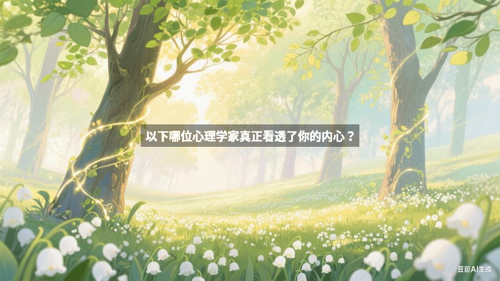 以下哪位心理学家真正看透了你的内心？