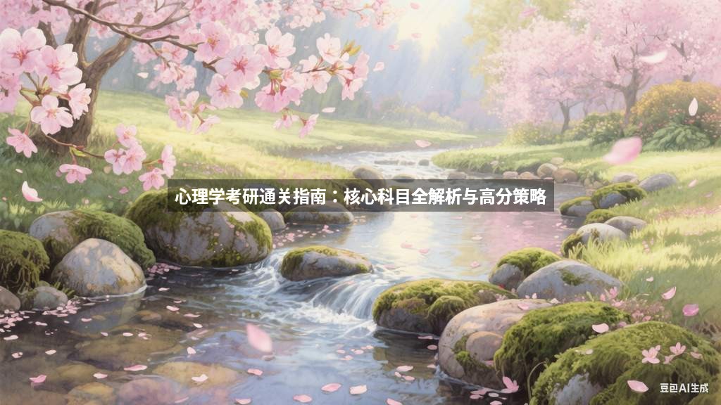 心理学考研通关指南：核心科目全解析与高分策略