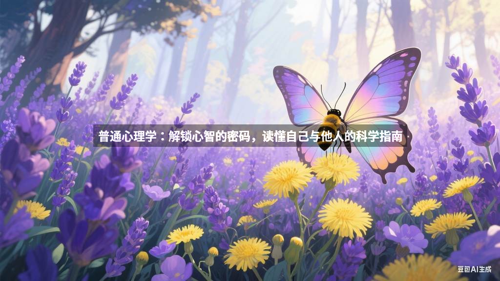 普通心理学：解锁心智的密码，读懂自己与他人的科学指南