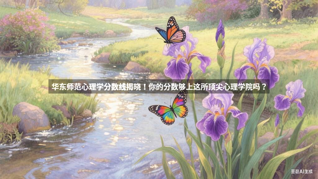 华东师范心理学分数线揭晓！你的分数够上这所顶尖心理学院吗？