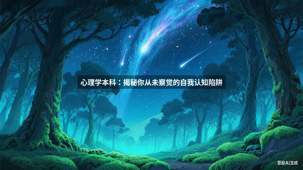 心理学本科：揭秘你从未察觉的自我认知陷阱