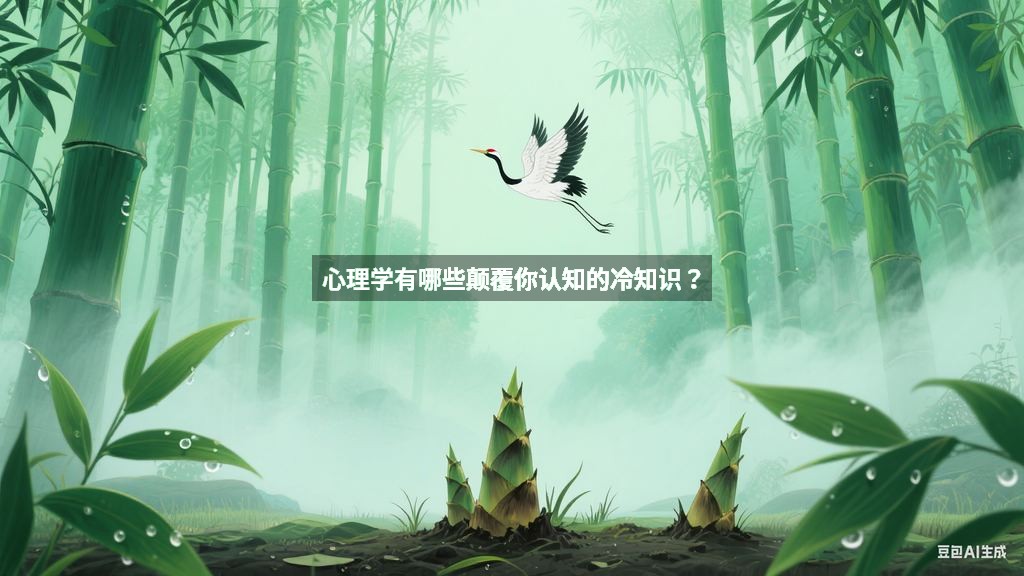心理学有哪些颠覆你认知的冷知识？