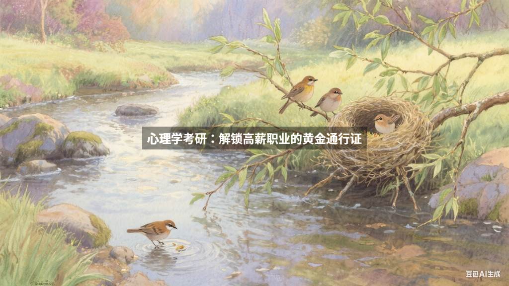 心理学考研：解锁高薪职业的黄金通行证