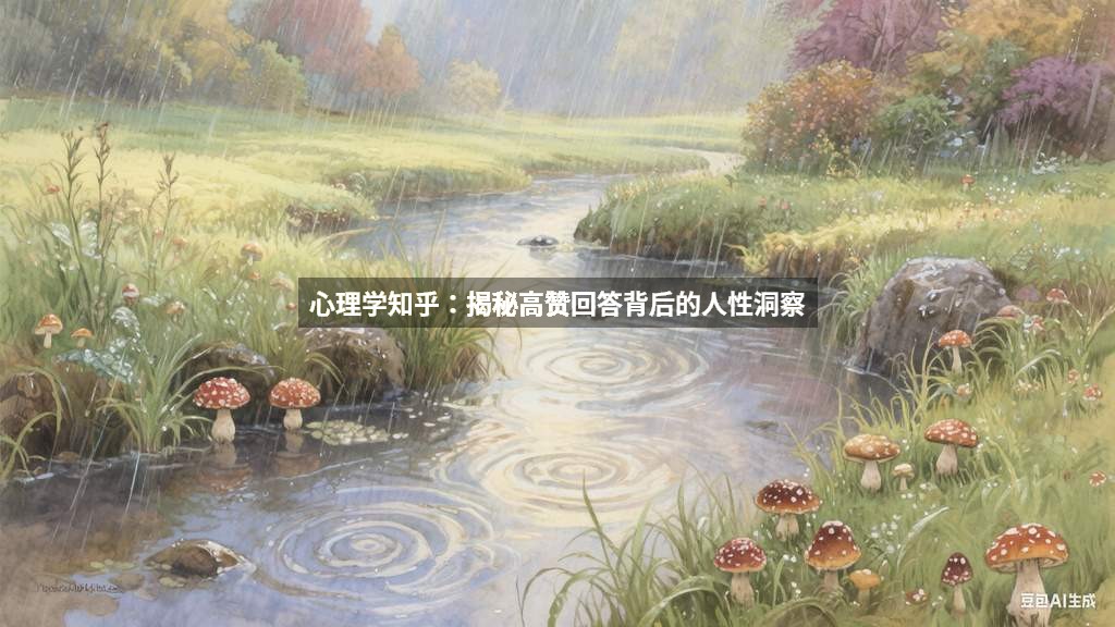 心理学知乎：揭秘高赞回答背后的人性洞察