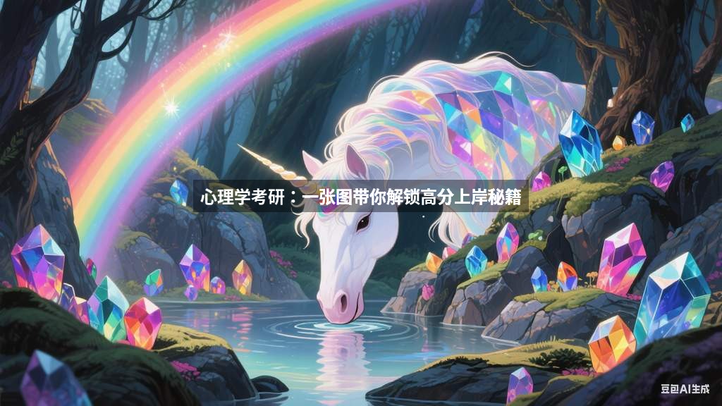 心理学考研：一张图带你解锁高分上岸秘籍