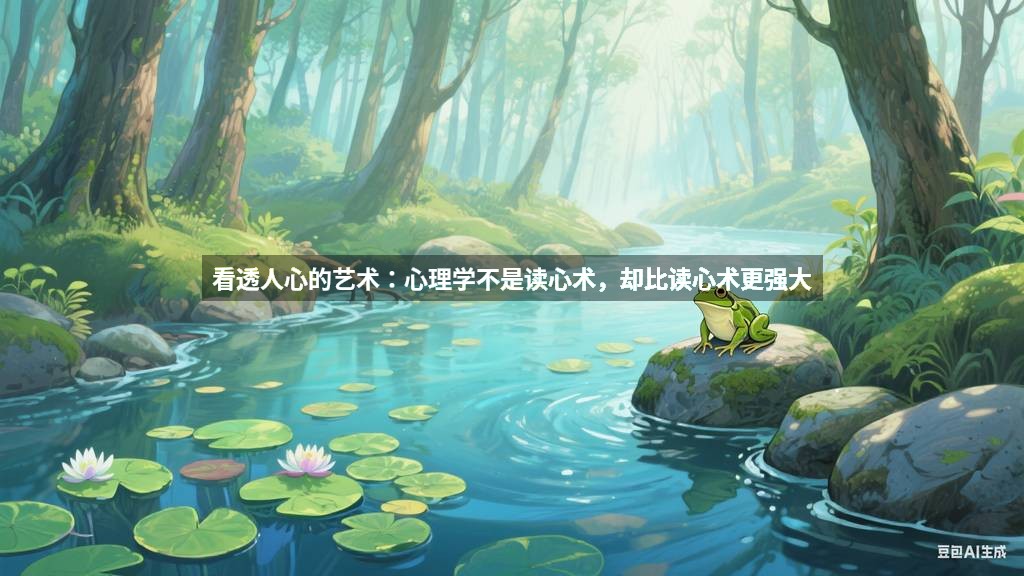 看透人心的艺术：心理学不是读心术，却比读心术更强大