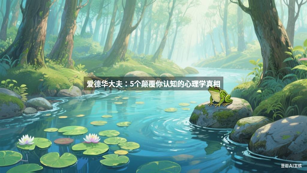 爱德华大夫：5个颠覆你认知的心理学真相