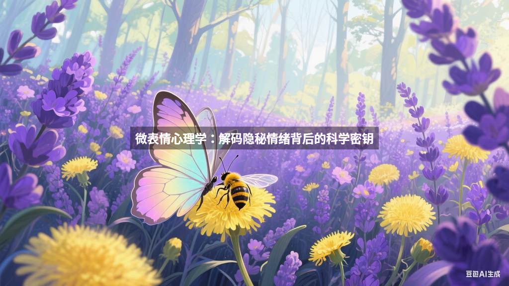 微表情心理学：解码隐秘情绪背后的科学密钥