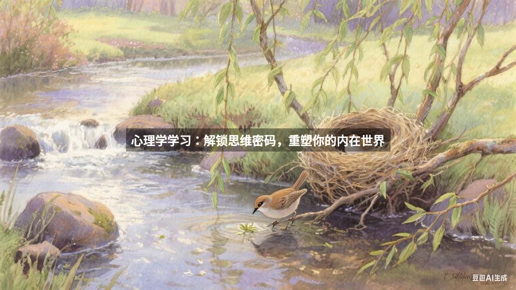 心理学学习：解锁思维密码，重塑你的内在世界