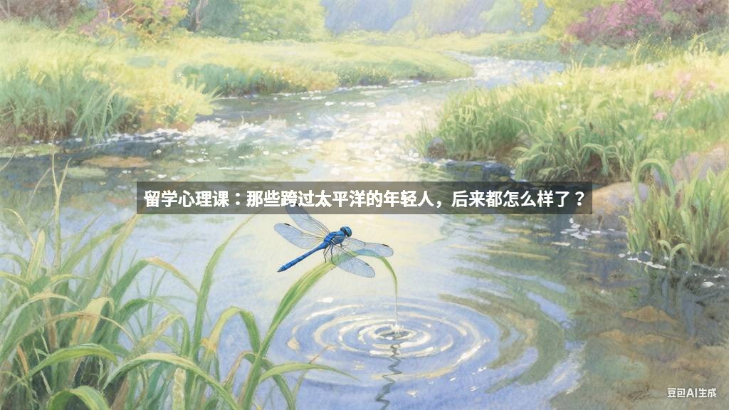 留学心理课：那些跨过太平洋的年轻人，后来都怎么样了？