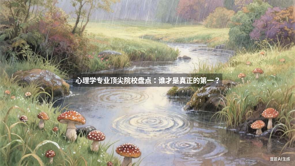 心理学专业顶尖院校盘点：谁才是真正的第一？