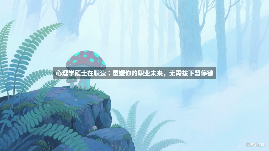 心理学硕士在职读：重塑你的职业未来，无需按下暂停键