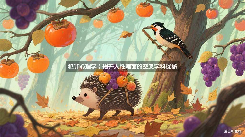 犯罪心理学：揭开人性暗面的交叉学科探秘