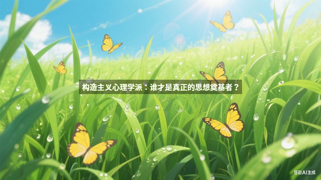 构造主义心理学派：谁才是真正的思想奠基者？
