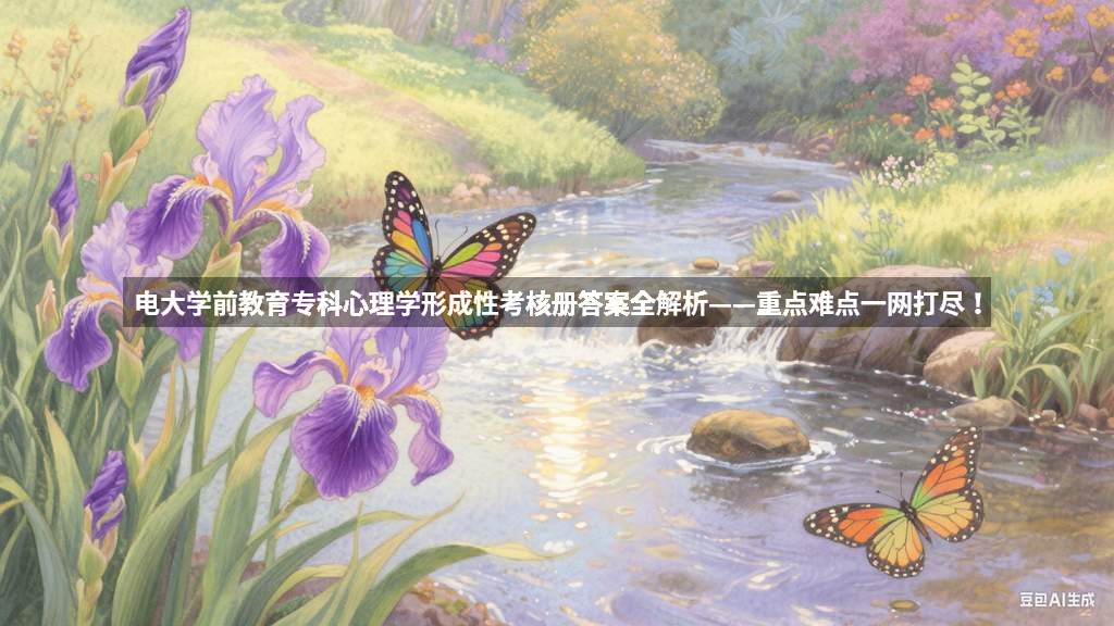 电大学前教育专科心理学形成性考核册答案全解析——重点难点一网打尽！