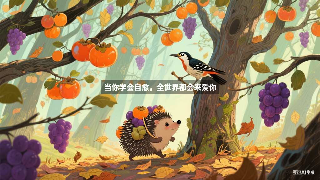 当你学会自愈，全世界都会来爱你