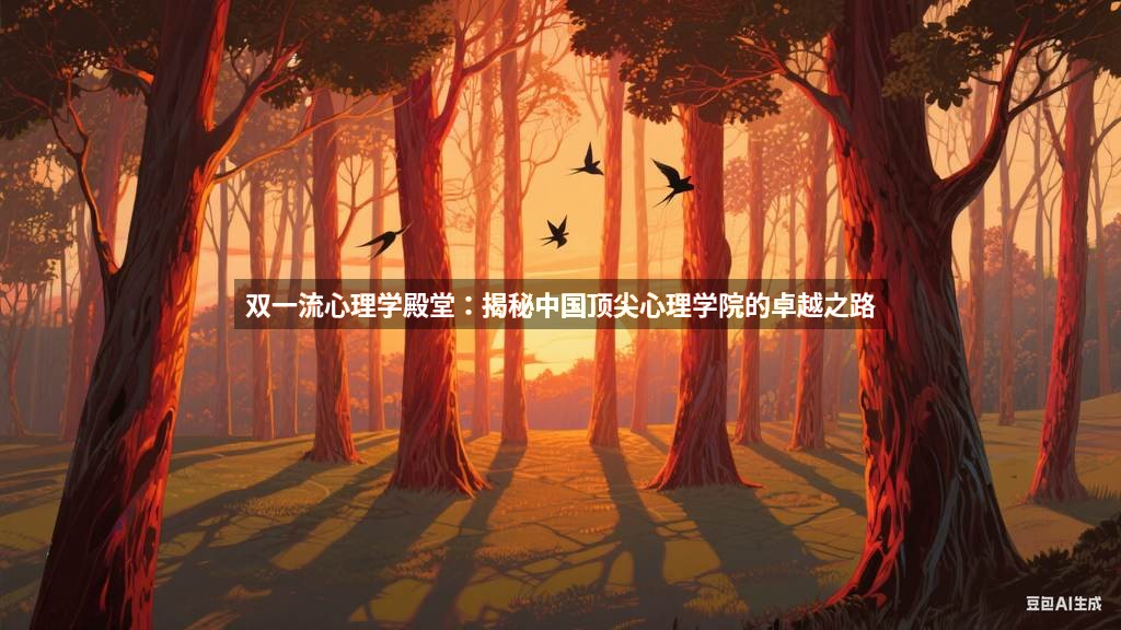 双一流心理学殿堂：揭秘中国顶尖心理学院的卓越之路