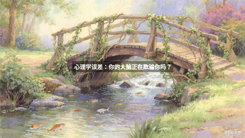 心理学误差：你的大脑正在欺骗你吗？