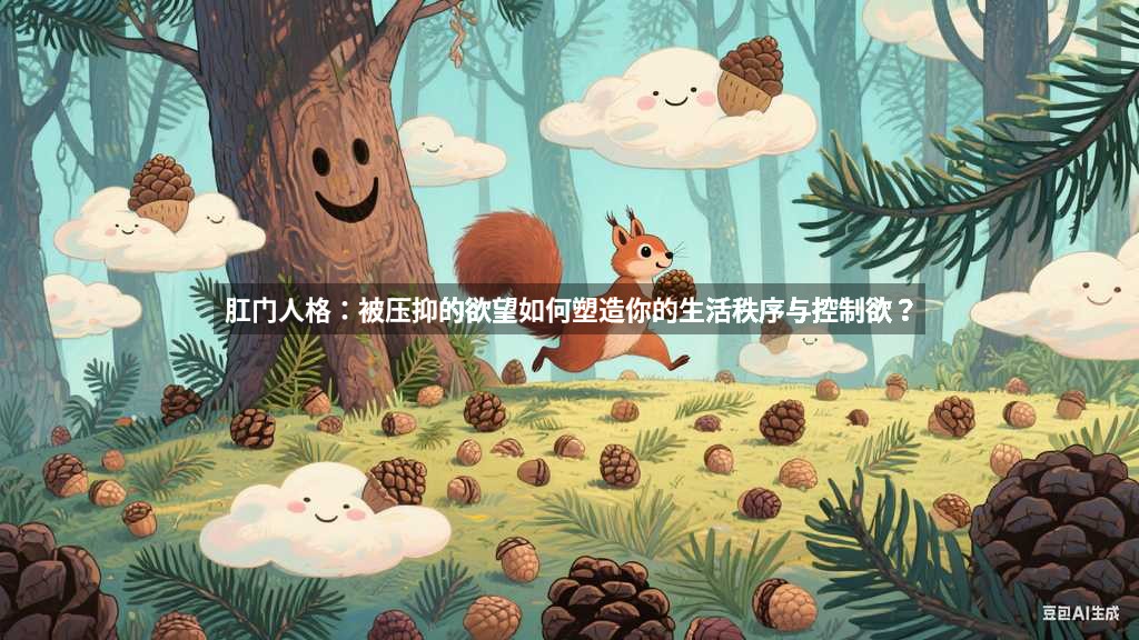 肛门人格：被压抑的欲望如何塑造你的生活秩序与控制欲？