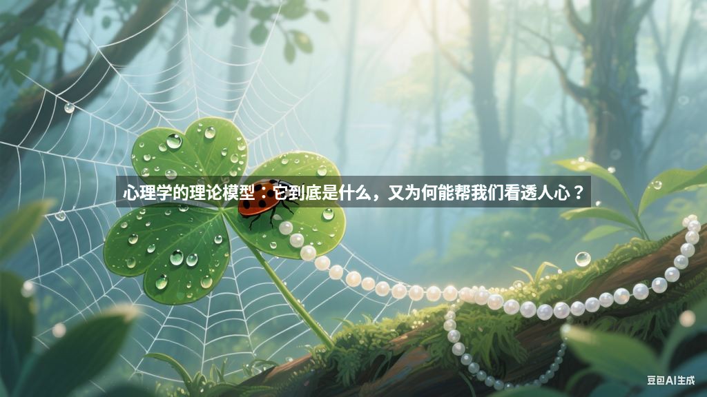 心理学的理论模型：它到底是什么，又为何能帮我们看透人心？