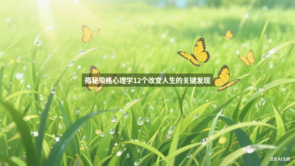 揭秘荣格心理学12个改变人生的关键发现