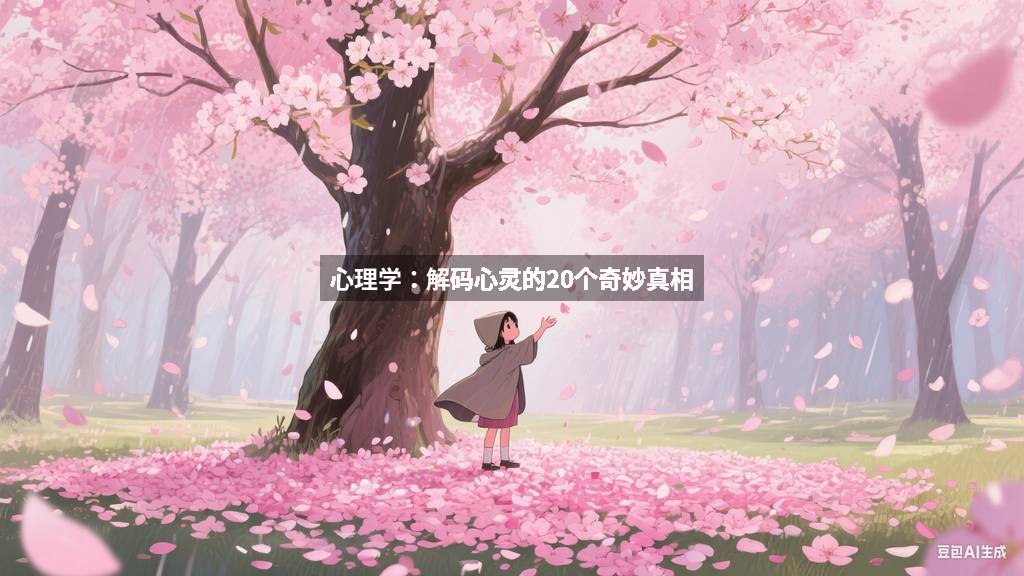 心理学：解码心灵的20个奇妙真相