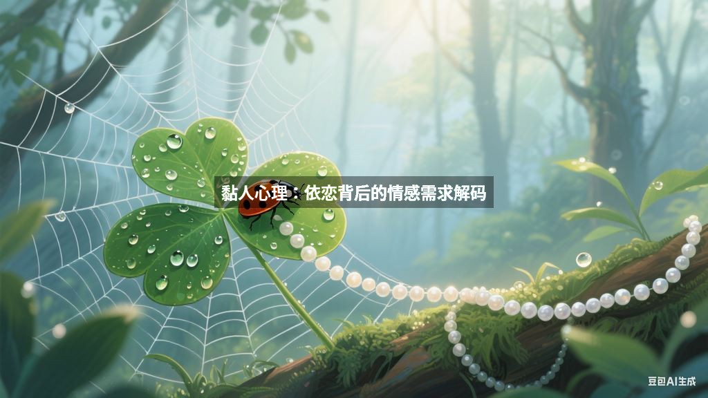 黏人心理：依恋背后的情感需求解码