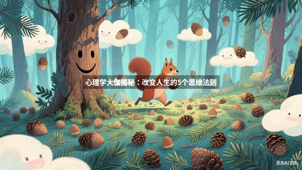 心理学大伽揭秘：改变人生的5个思维法则