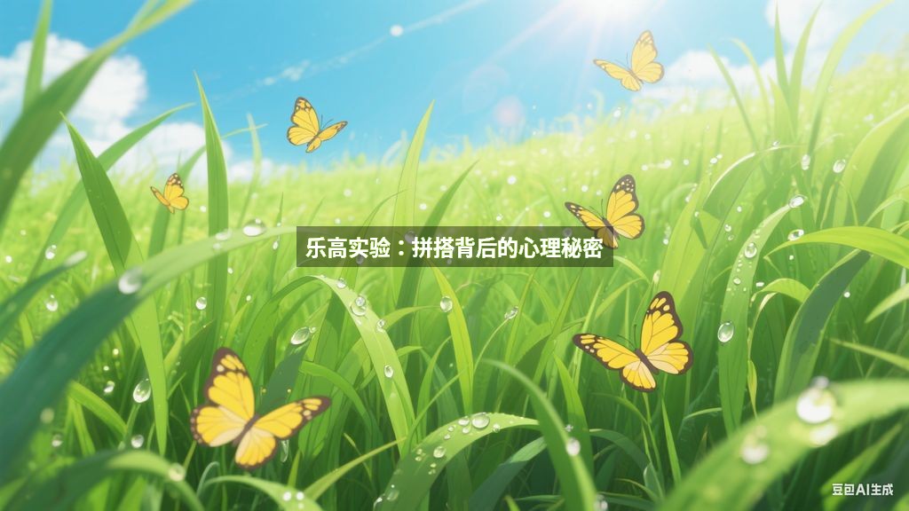 乐高实验：拼搭背后的心理秘密