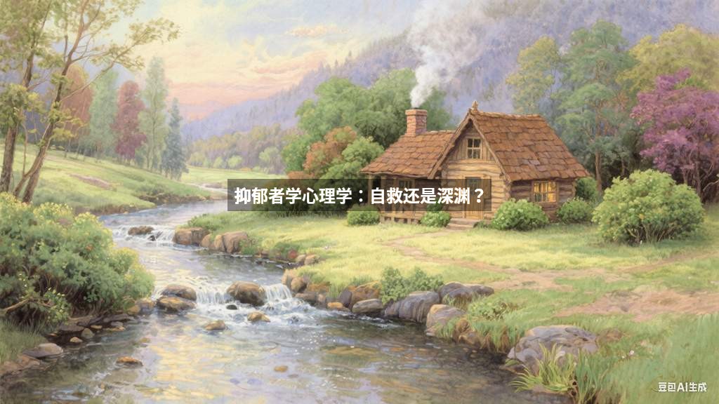 抑郁者学心理学：自救还是深渊？