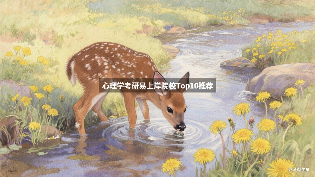 心理学考研易上岸院校Top10推荐