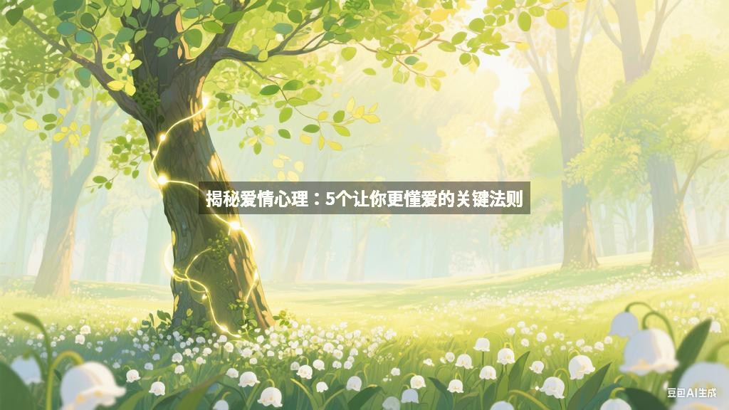 揭秘爱情心理：5个让你更懂爱的关键法则