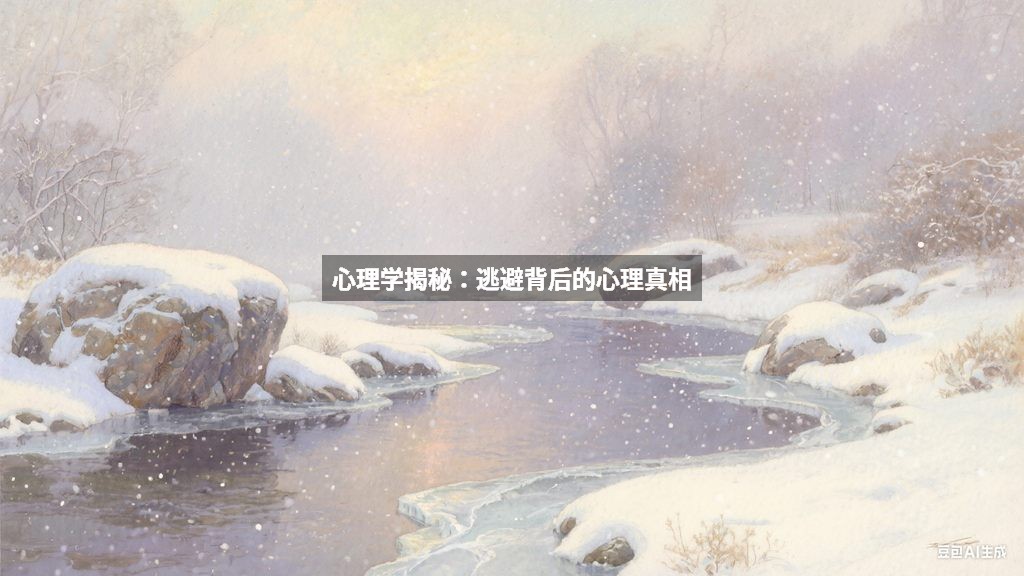 心理学揭秘：逃避背后的心理真相