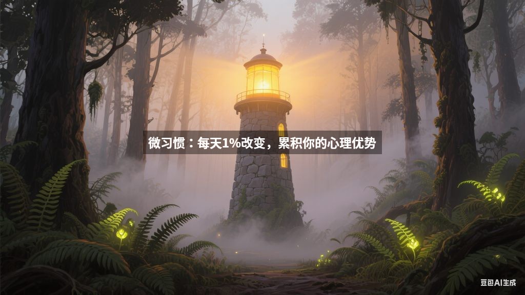 微习惯：每天1%改变，累积你的心理优势