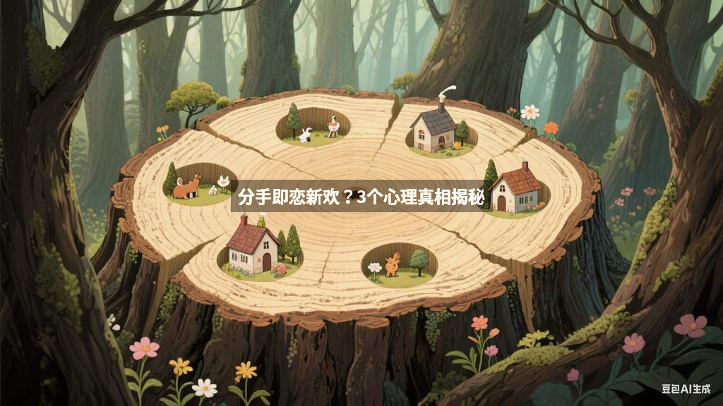 分手即恋新欢？3个心理真相揭秘