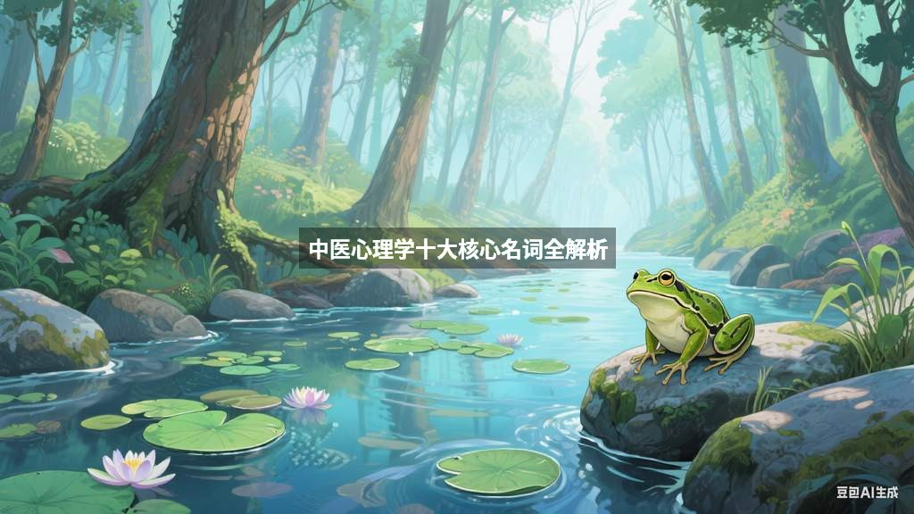 中医心理学十大核心名词全解析