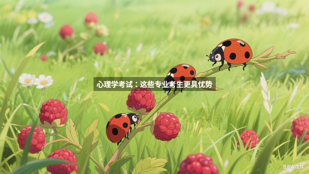 心理学考试：这些专业考生更具优势