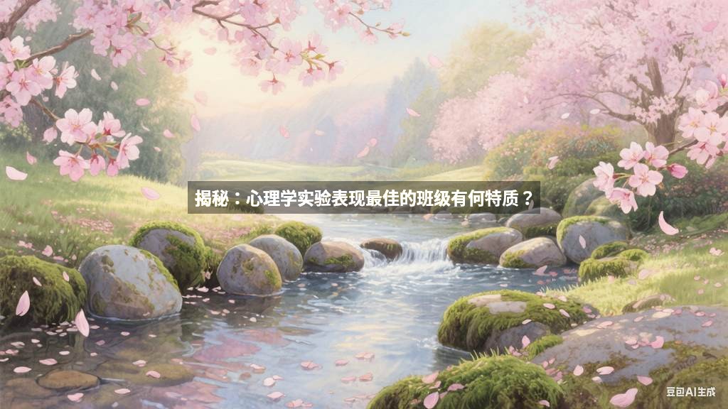 揭秘：心理学实验表现最佳的班级有何特质？