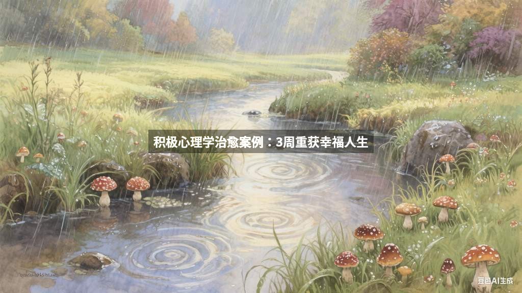 积极心理学治愈案例：3周重获幸福人生