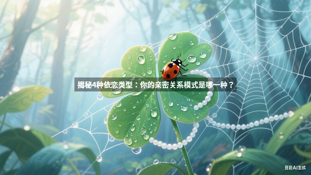揭秘4种依恋类型：你的亲密关系模式是哪一种？