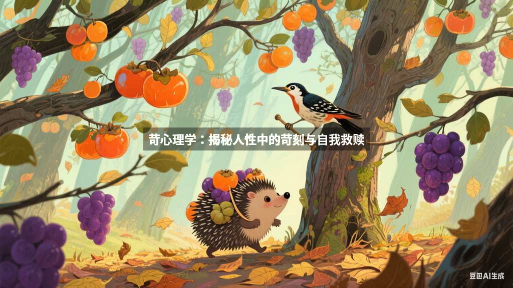 苛心理学：揭秘人性中的苛刻与自我救赎