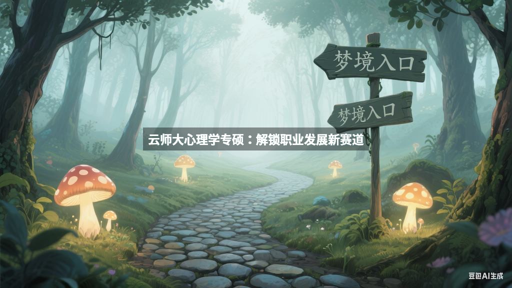 云师大心理学专硕：解锁职业发展新赛道