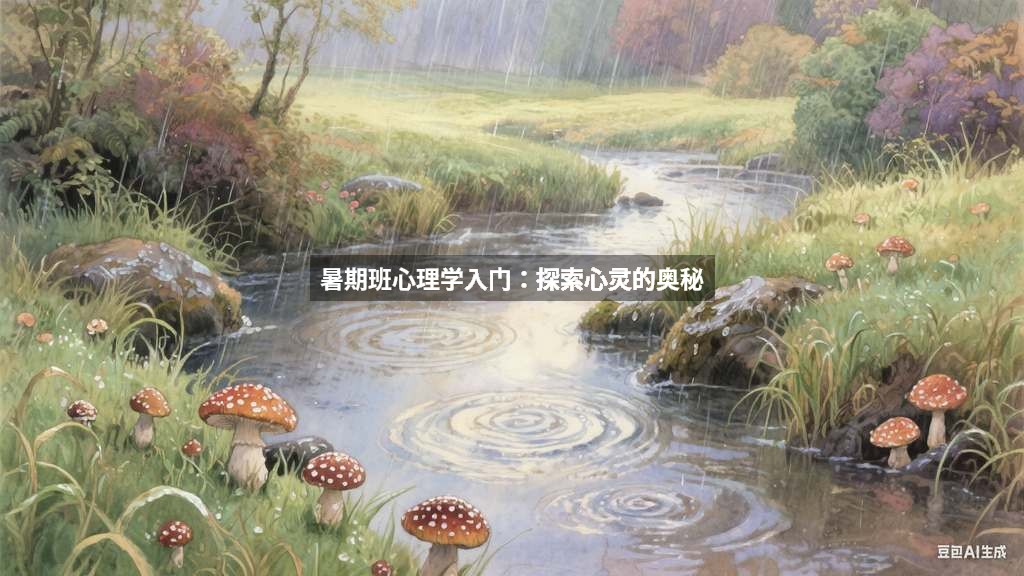 暑期班心理学入门：探索心灵的奥秘